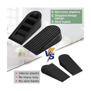 Topes de puerta grande paquete de 2 topes de puerta de_3