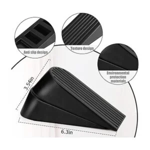 Topes de puerta grande paquete de 2 topes de puerta de_4