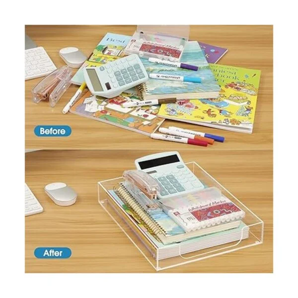 MaxGear Bandeja acrílica para cartas bandeja de_3