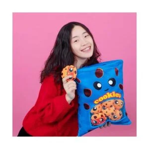 Plushies Bolsaalmohada de peluche con pequeños peluches_4