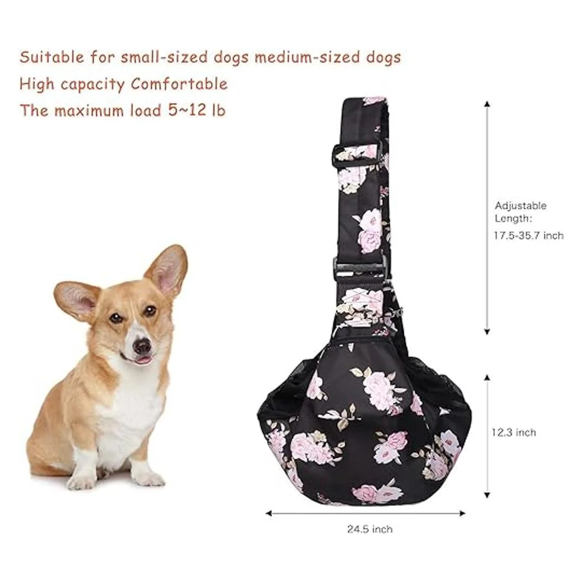 MOSISO Bolsa de transporte para perros y gatos bolsa de_4