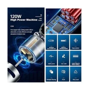 ABSOB Aspiradora inalámbrica mini portátil de mano para_6