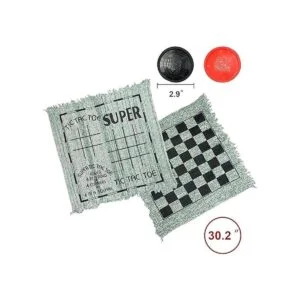 JOYIN Juego de cuadros gigantes vintage 3 en 1 y Tic Tac_6