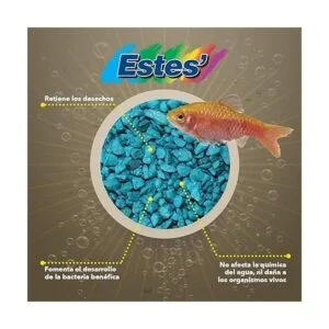 Spectrastone Grava especial de acuario turquesa para_3