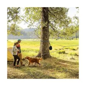 Cable de amarre para perro sistema de carretilla portátil_7