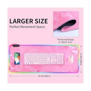 Alfombrilla de ratón RGB para juegos alfombrilla de ratón_7