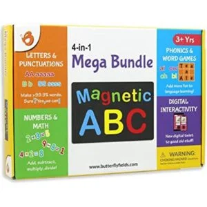 Butterfly EduFields Letras y números magnéticos del_1