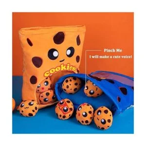 Plushies Bolsaalmohada de peluche con pequeños peluches_2