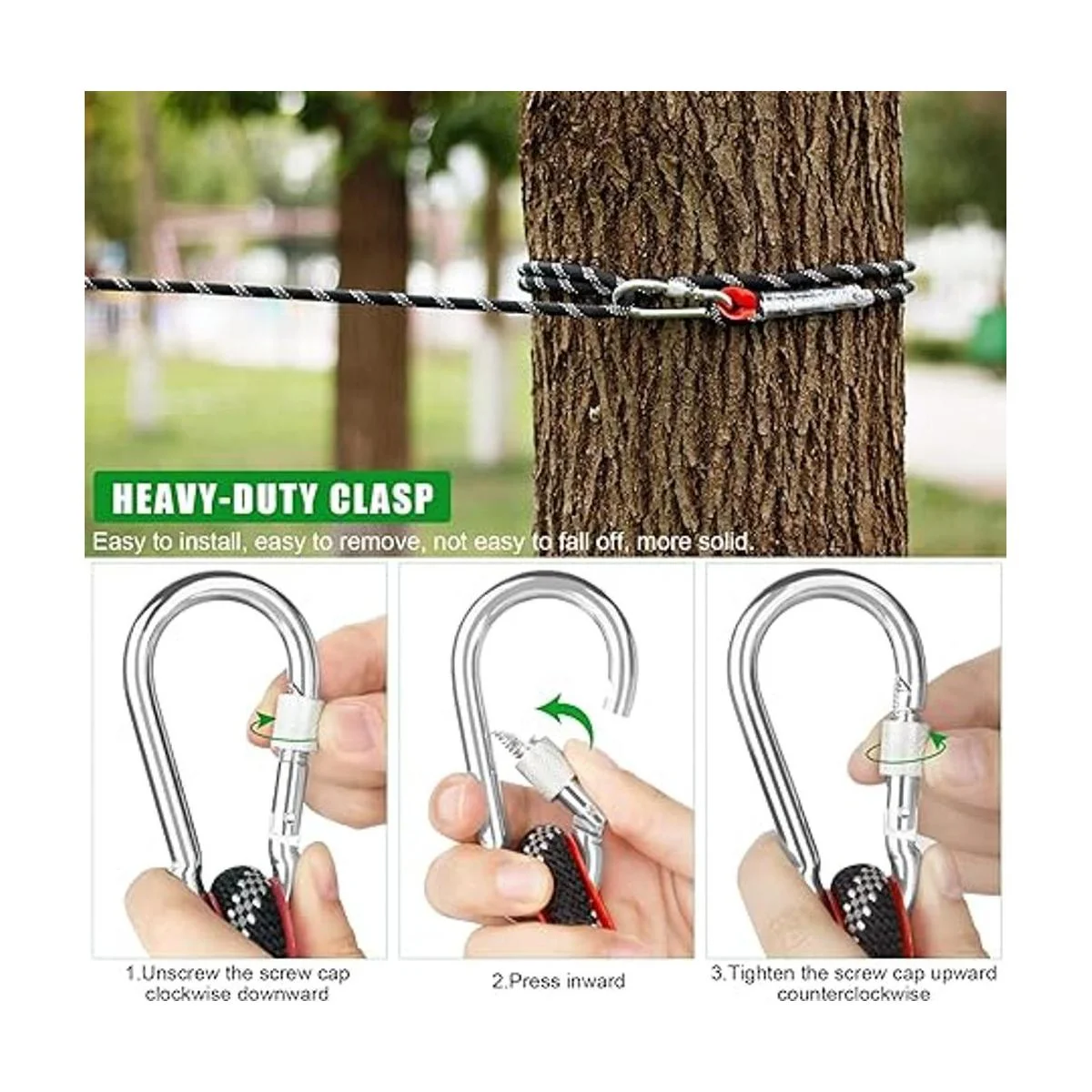 Cable de amarre para perro sistema de carretilla portátil_3