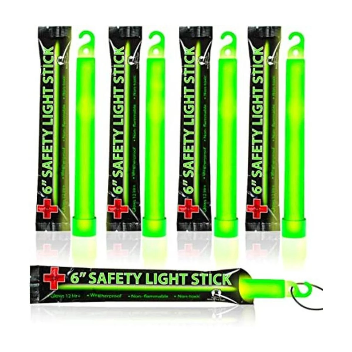 25 varillas brillantes de color verde ultrabrillante_1