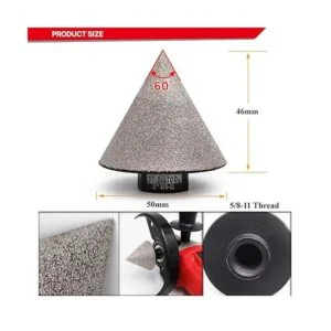 DTDIATOOL Brocas biseladas de diamante para azulejos de_2