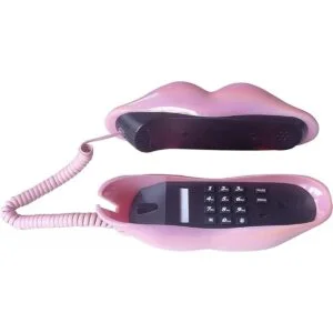 TelPal Teléfonos fijos con cable para el hogar divertido_4