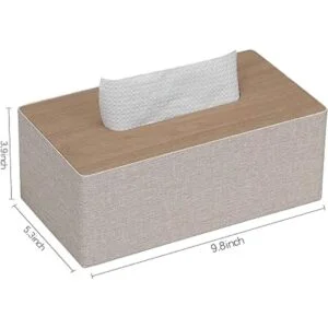 GOLRANLYE Funda rectangular para caja de pañuelos de 9.8_3