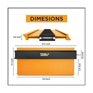 Medidor de contorno con tornillos de tensión de bloqueo y_5