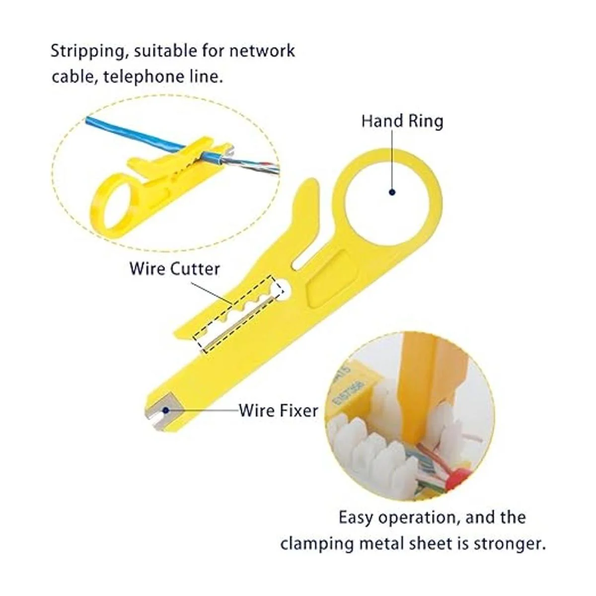 Delgada Kit de herramientas de crimpado de paso RJ45_6