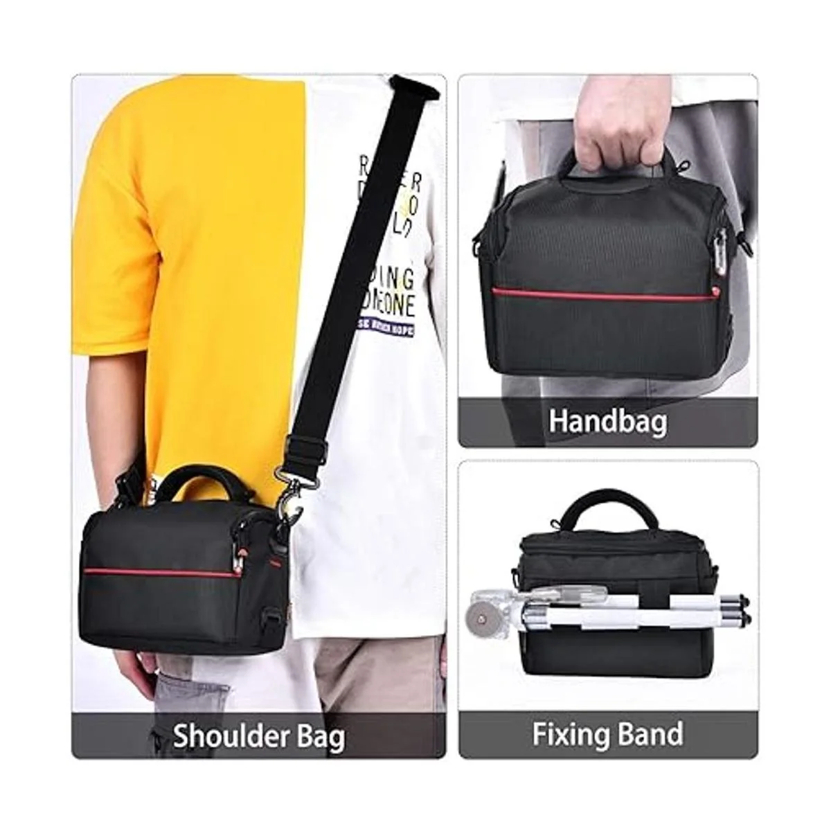 FOSOTO Funda compacta para cámara de hombro con funda_4