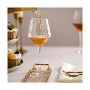 RAVNDOX Copas de vino cuadradas juego de 4 copas de vino_5