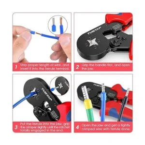 TUBTAP Herramienta de prensado de férula 1200 piezas_3