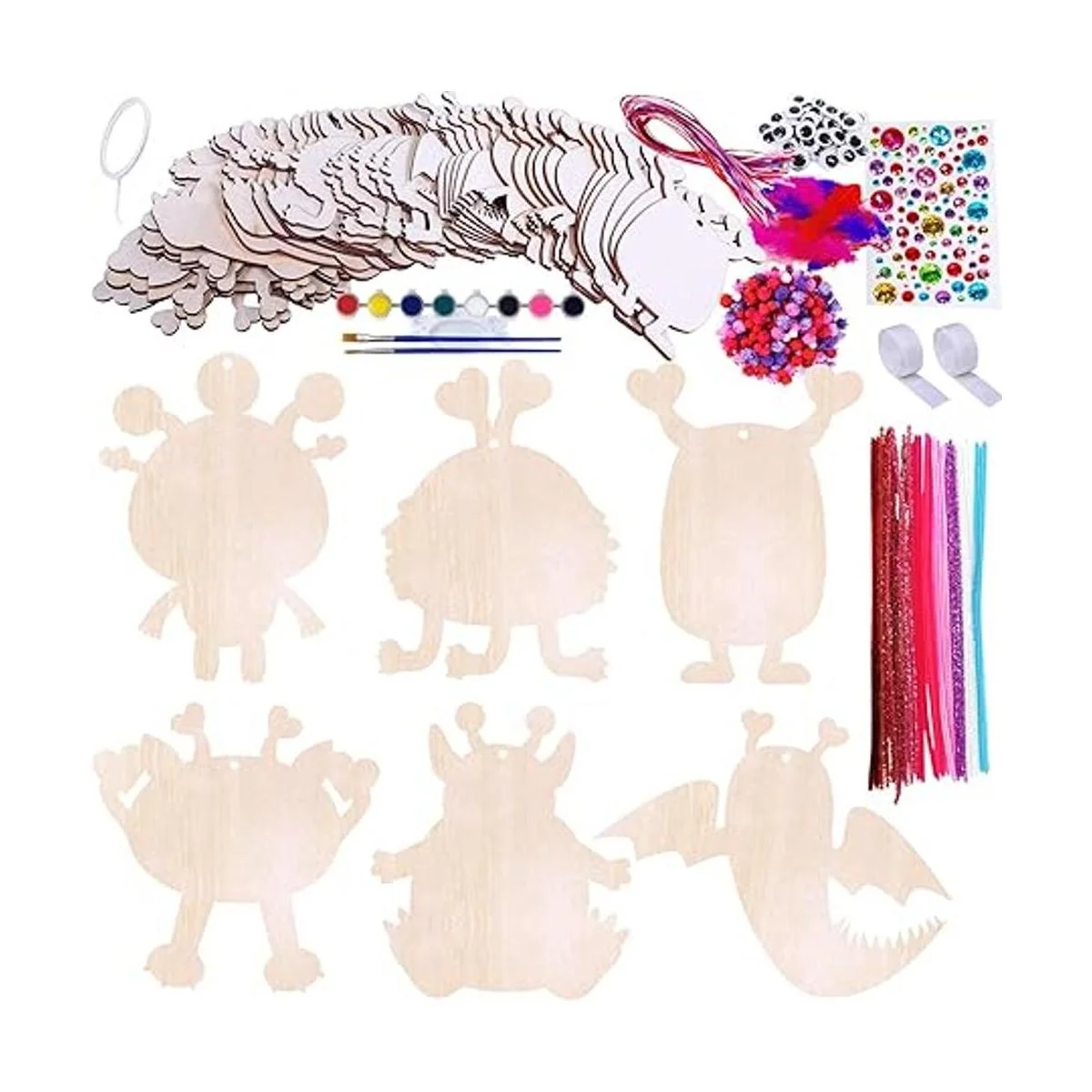 Juego de 36 juegos de manualidades para el día de San_4