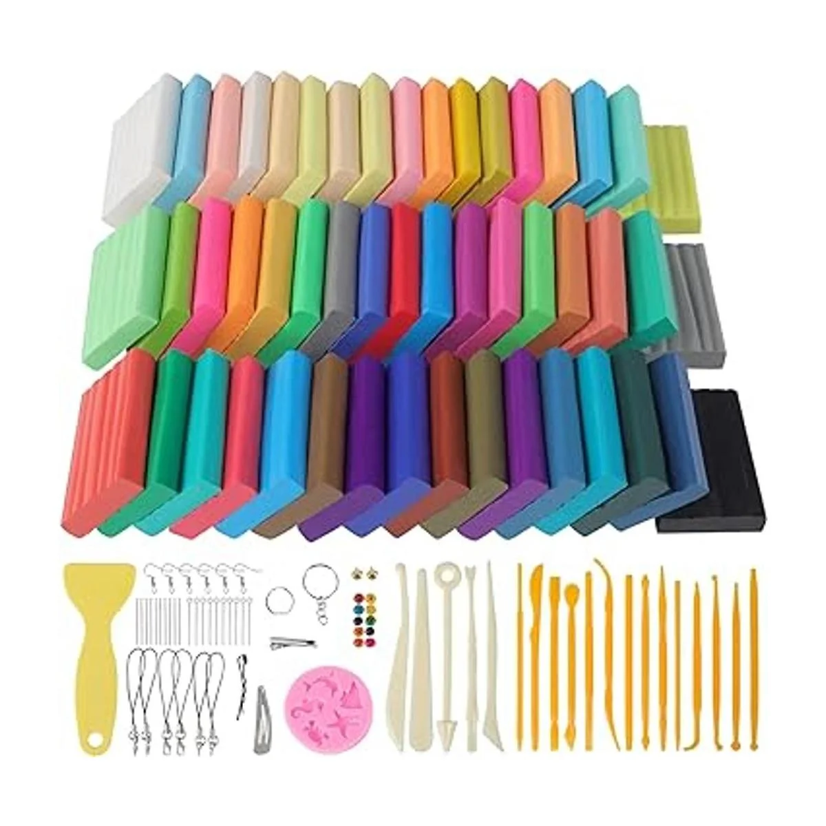 Kits de arcilla polimérica de 50 colores arcilla_2