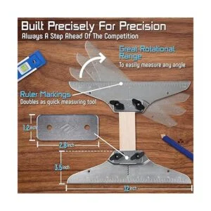 Staircision Herramienta de plantilla de escalera Juego_3