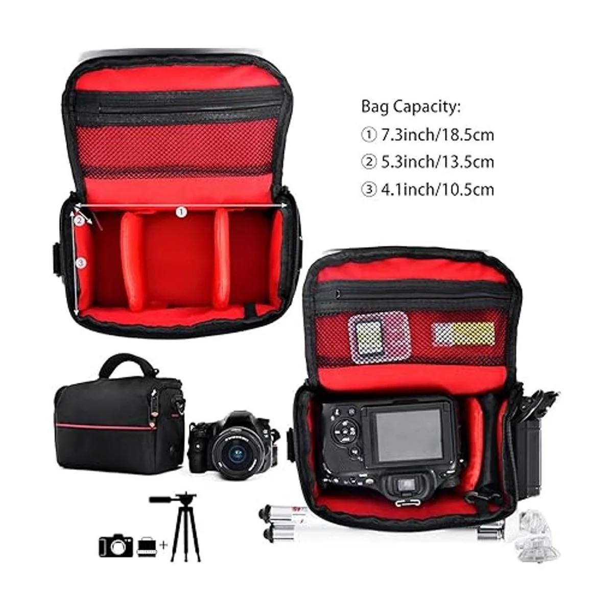 FOSOTO Funda compacta para cámara de hombro con funda_2