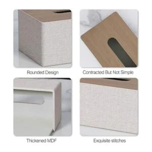 GOLRANLYE Funda rectangular para caja de pañuelos de 9.8_2