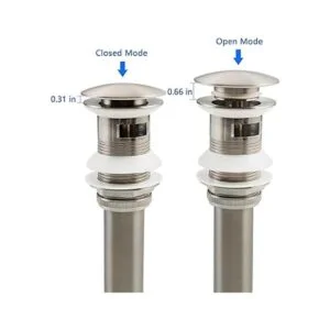 SKOWLL Desage para fregadero de baño con desbordamiento_5