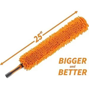 Limpiador de ventilador de techo flexible Plumero de_2