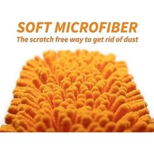 Limpiador de ventilador de techo flexible Plumero de_6