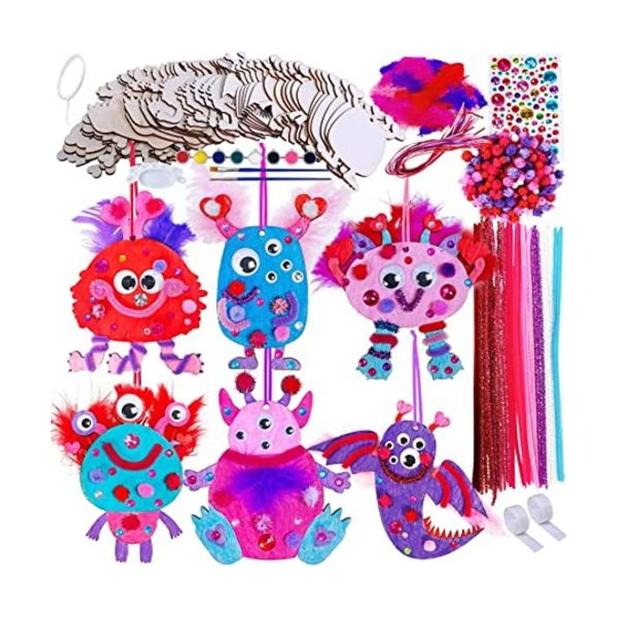 Juego de 36 juegos de manualidades para el día de San_1