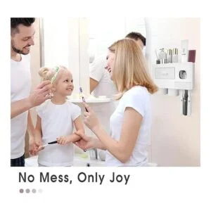 iHave Soporte para cepillos de dientes para baños con 2_6