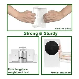 Soporte de pared para Xbox Series S montaje de la consola_5
