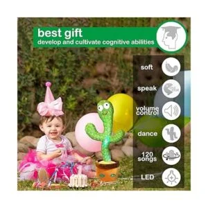 Pbooo Juguete de cactus bailarín juguete de cactus_2