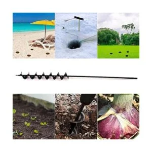 Broca de taladro de jardín de 32 x 2 pulgadas de longitud_6