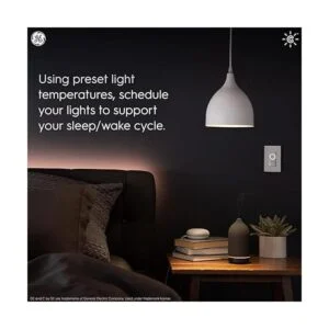 GE CYNC Bombillas LED inteligentes tonos blancos luces_2