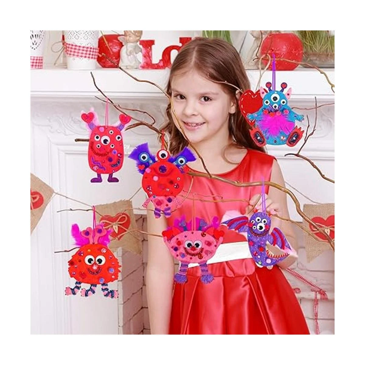 Juego de 36 juegos de manualidades para el día de San_3