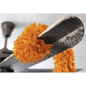 Limpiador de ventilador de techo flexible Plumero de_5