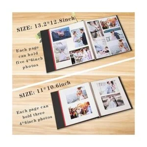 Spbapr lbum de fotos autoadhesivo de 3 x 5 4 x 6 5 x 7_6