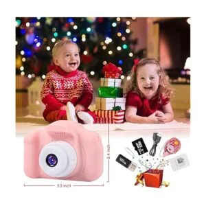 Nidoot Cámara digital para niños cámara para niños con_6