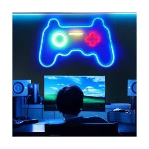Gamepad Letrero de neón para decoración de pared de_3