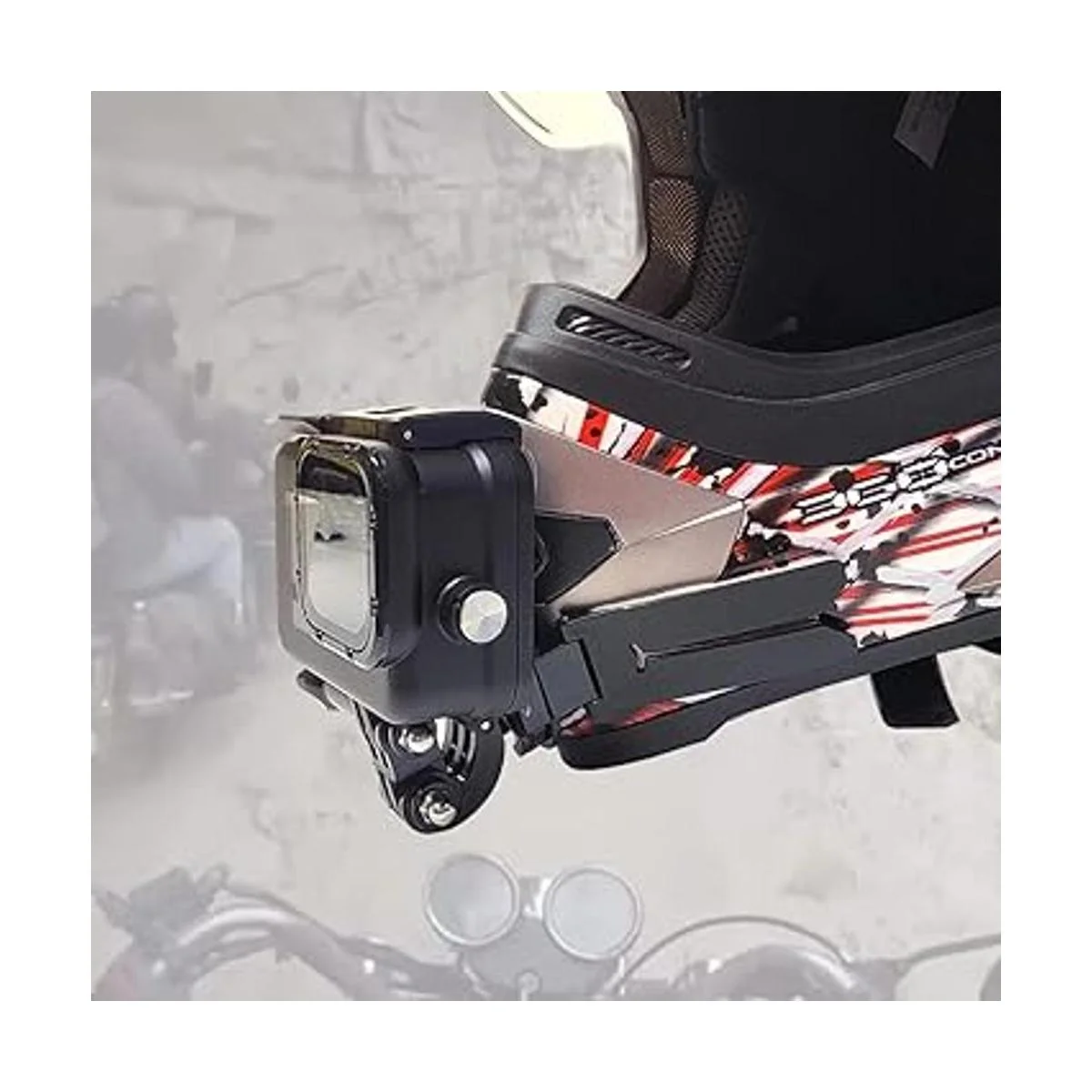 Etomato Kit de montaje universal para casco de motocicleta_6