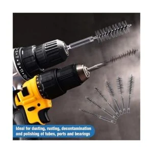 Cepillos de acero inoxidable de 18 piezas cepillos de_5