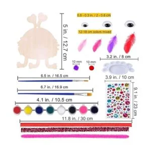 Juego de 36 juegos de manualidades para el día de San_5