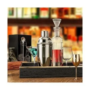 LUCKYGOOBO Juego de coctelera Martini de 24 onzas_6