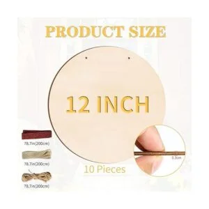 Círculos de madera de 12 pulgadas para manualidades 10_2