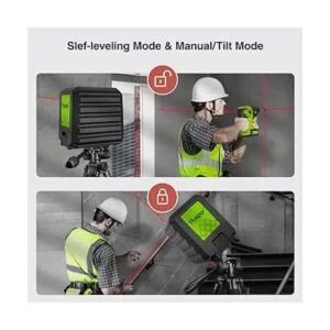 Huepar Nivel láser nivel láser autonivelante con línea_2