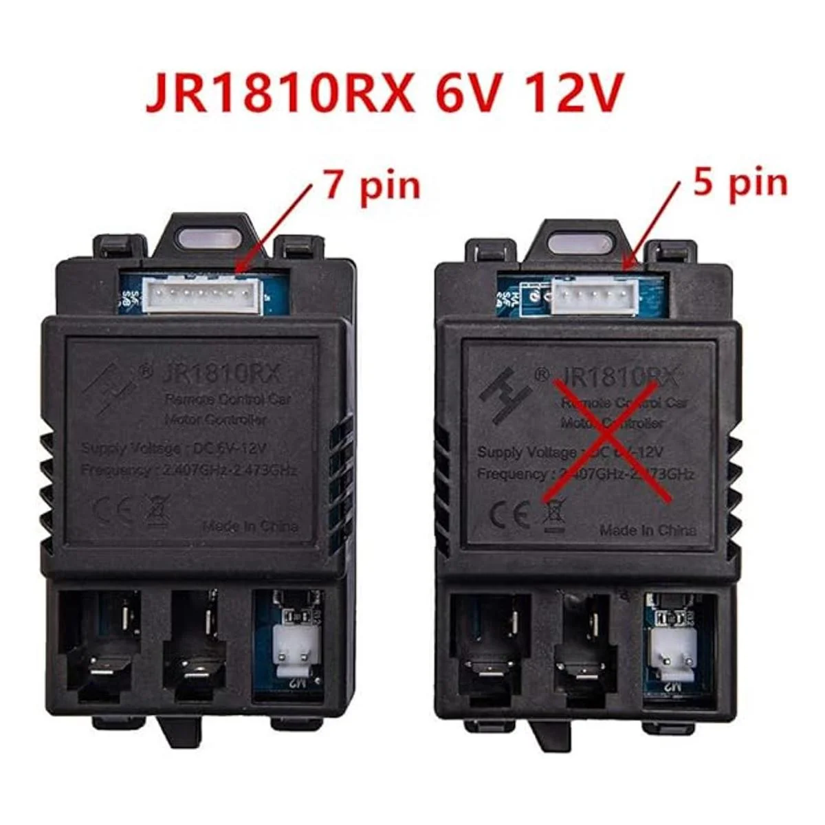 Jiaruixin JR1810RX 7 Pin Niños Coche Eléctrico 2.4G_3