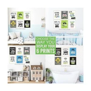 6 carteles reversibles de juego de 8 x 10 pulgadas_4