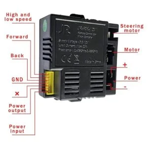 JRRX12V Kit receptor de caja de control remoto Bluetooth_3